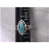 Image 1 : Mexican Silver Turquoise Ring