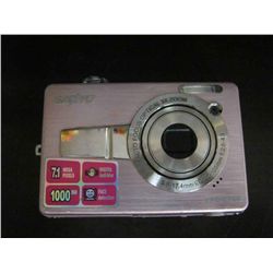 Pink Sanyo Digital Camera