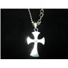 Image 2 : .925 Cross On Chain 16 in.