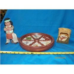 3-Pcs. Indian Pottery