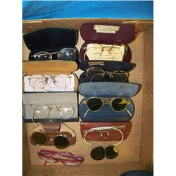 Box Misc. Vintage Glasses