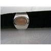 Image 2 : Silver Yellow Stone Ring sz 6