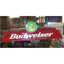 Budweiser Pool Table Light