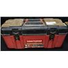 Image 3 : Craftsman red and black plastic toolbox.