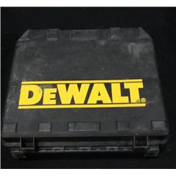 DeWalt cordless drill. With carrying case.