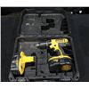 Image 2 : DeWalt cordless drill. With carrying case.