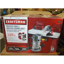 Craftsman Router Combo