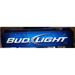 Hanging Bud Light Pool Table Florescent Light