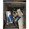 Image 2 : Milk Crate with Misc. Tools