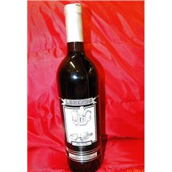 Jim Otto Signed Bottle Wine