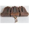 Image 3 : NAZI AMMUNITION POUCH-3 COMPARTMENT TAG ID'D BY VET