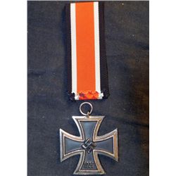 NAZI EK2-IRON CROSS WITH RIBBON-ORIGINAL-MARKED "50"