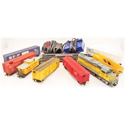 VINTAGE UNION PACIFIC TRAIN SET W/ TRACK