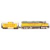 Image 5 : VINTAGE UNION PACIFIC TRAIN SET W/ TRACK