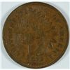 Image 2 : INDIAN CENT LOT: 1873-GOOD, 1874-GOOD, 1875-VG/FINE AND 1876-VG