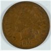 Image 4 : INDIAN CENT LOT: 1873-GOOD, 1874-GOOD, 1875-VG/FINE AND 1876-VG
