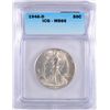 Image 1 : 1946-D WALKING LIBERTY HALF DOLLAR, ICG MS-66