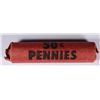 Image 1 : ORGINAL BU ROLL OF 1943 LINCOLN (STEEL) CENTS