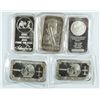 Image 1 : 5- 1oz .999 SILVER BARS