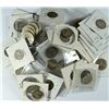 Image 1 : SILVER COIN LOT: 16-MERCURY 10c, 7-BARBER 25c, 5-BARBER 10c, 7-KENNEDY 40%,