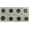 Image 1 : "V" NICKEL LOT: 1912 XF, 1911 XF, 1910 VF, 1909 XF, 1910 F, 1883 NC, 1888 VF