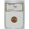 Image 1 : 1909 S VDB LINCOLN CENT PCI MS64 RED