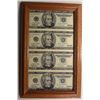 Image 1 : UNCUT SHEET OF 4- 1996 $20 FEDERAL RESERVE NOTES (STARS)