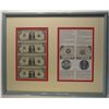 Image 1 : UNCUT SHEET OF 4-1995 $1 FEDERAL RESERVE NOTES