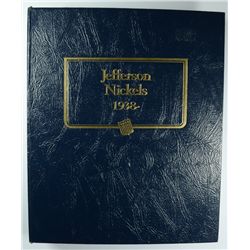 1938-2012 SET OF JEFFERSON NICKELS W/WHITMAN ALBUM