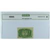 Image 2 : 1863 TEN CENT US FRACTIONAL NOTE CGA 66 STAR