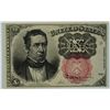 Image 1 : 1874 TEN CENT US FRACTIONAL NOTE CH CU (RED SEAL)