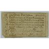 Image 1 : 1771 ONE POUND PROVINCE OF NORTH CAROLINA