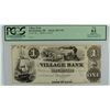 Image 1 : 18- $1 PROOF VILLAGE BANK (BOWDOINHAM, ME) PCGS 61 APPARENT