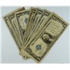 Image 1 : (8) 1928 $1 SILVER CERTIFICATE'S (FUNNY BACK)