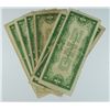 Image 2 : (8) 1928 $1 SILVER CERTIFICATE'S (FUNNY BACK)