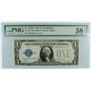 Image 1 : 1928 $1 SILVER CERTIFICATE (FUNNY BACK) PMG 58 EPQ