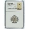 Image 1 : ROMAN EMPIRE ANCIENT SILVER DENARIUS, CARACALLA, A.D. 198-217  NGC XF