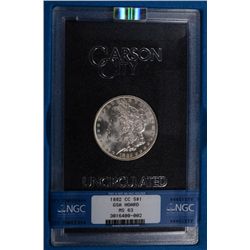 1882-CC MORGAN DOLLAR (GSA) NGC MS-63