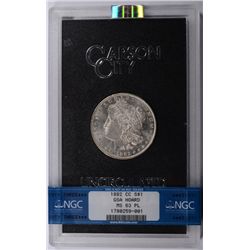 1882-CC MORGAN DOLLAR (GSA) NGC MS-63 PL