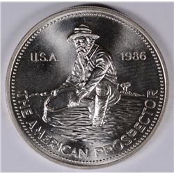 1986 1 OZT .999 FS ENGELHARD PROSPECTOR