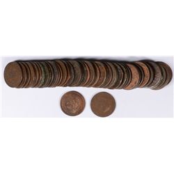 ROLL OF 1879 INDIAN HEAD CENTS FILLERS