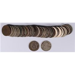 ROLL OF 1891 V-NICKELS FILLERS