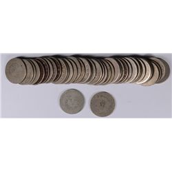 ROLL OF 1890 V-NICKELS FAIR