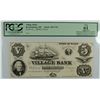Image 1 : 18- $5 PROOF VILLAGE BANK (BOWDOINHAM, ME) PCGS 61 APPARENT