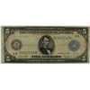 Image 1 : 1914 $5 FEDERAL RESERVE NOTE
