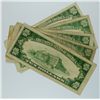Image 2 : (5) $10 SILVER CERTIFICATES (BLUE SEAL)