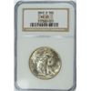 Image 1 : 1942-D Walking Liberty Half Dollar NGC MS 65 WHITE!