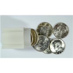 ORIGINAL GEM BU ROLL OF 1964 KENNEDY HALF DOLLARS