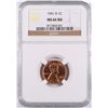 Image 1 : 1961-D LINCOLN CENT, NGC MS-66 RED! LOOKS 67 RED! WHICH GO FOR $4000.00