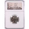 Image 1 : 1940 JEFFERSON NICKEL, NGC MS-66
